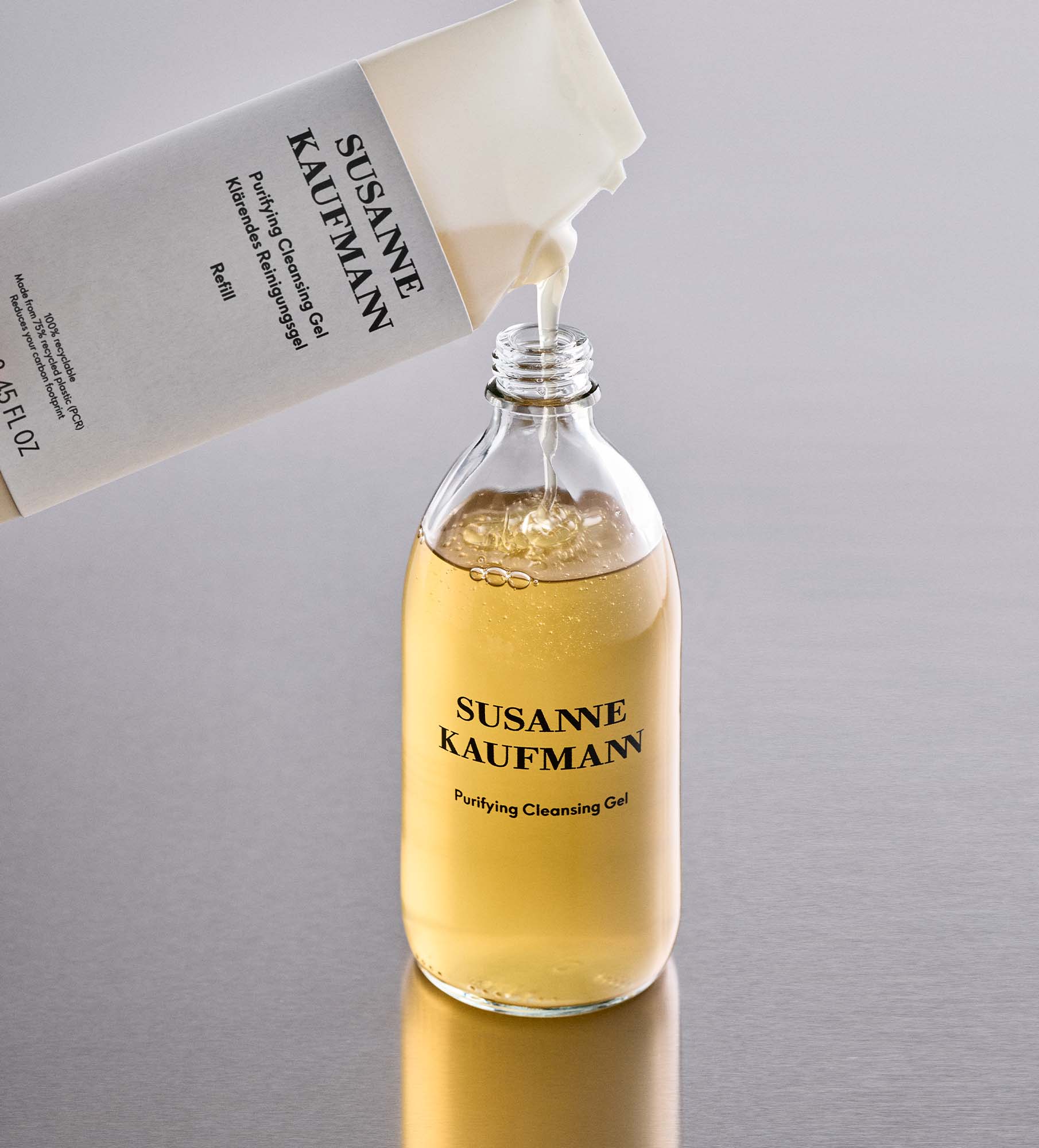 Purifying Cleansing Gel Bottle & Refill Set | Susanne Kaufmann