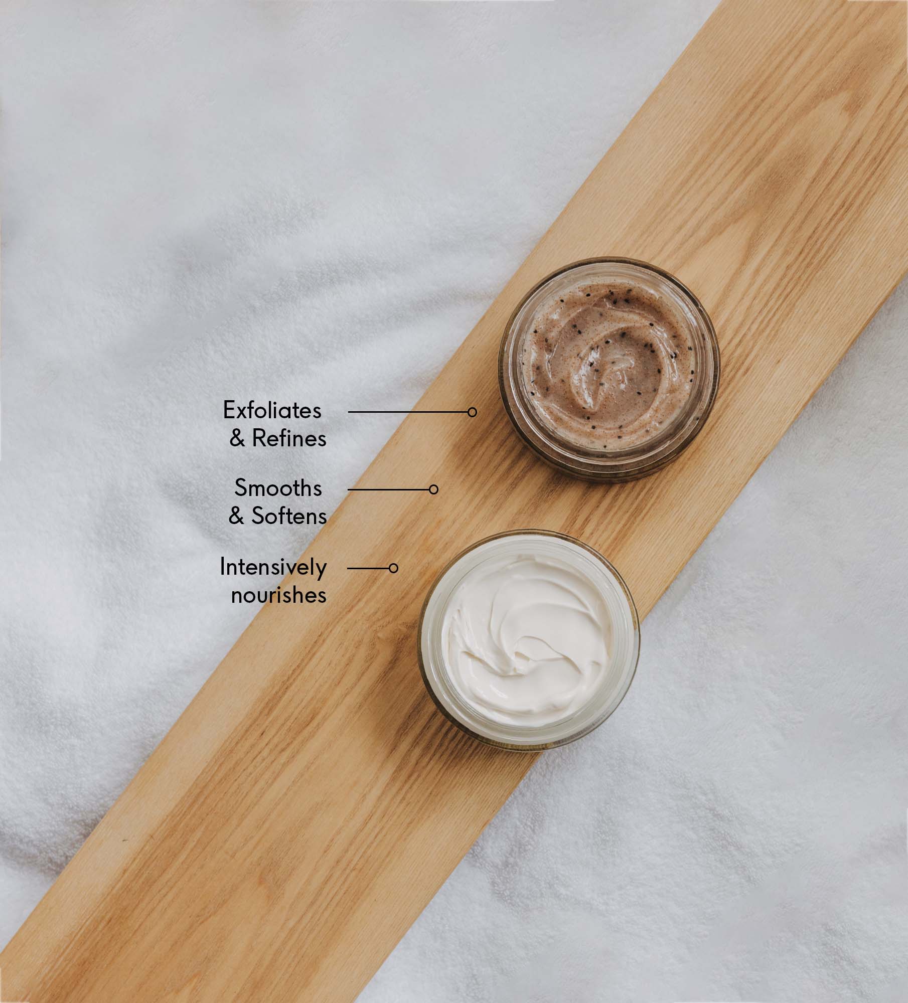 Refining Scalp & Body Scrub & Body Butter