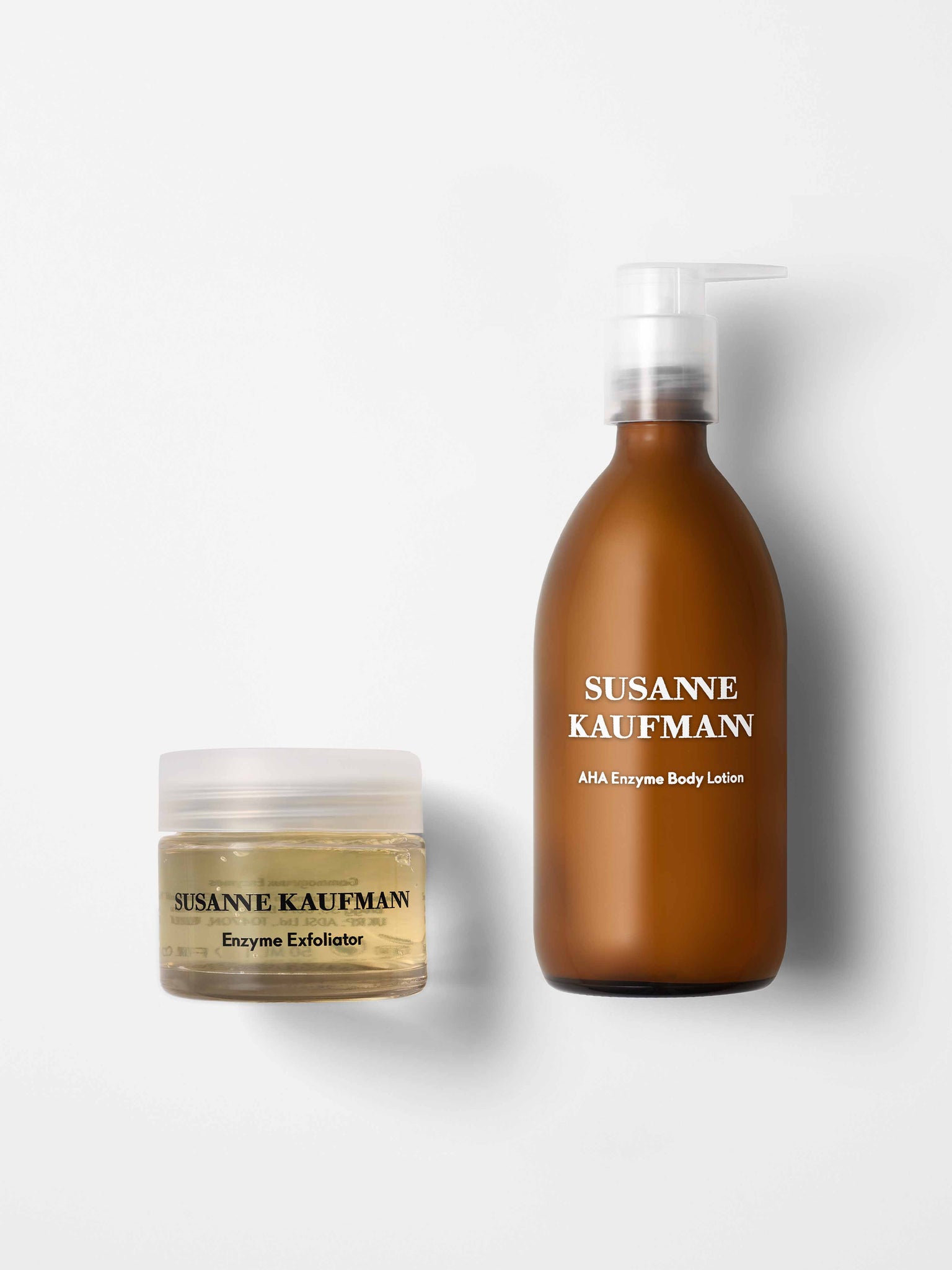 Enzyme Exfoliator & AHA Enzyme Body Lotion
